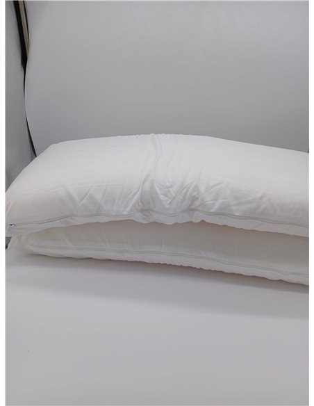 Pikolin Home – Memory Foam Pillow 75 cm (2 Units), Hotel – Adaptability to the Neck, Hypoallergenic, High Firmness, for Side Sle