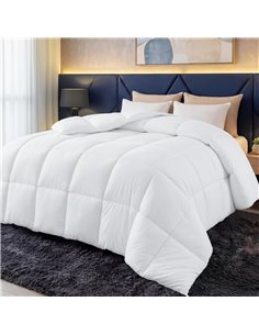 Utopia Bedding Edredón nórdico 200x220 cm, Edredón para Todas Las Estaciones para Cama 105/120 con 280 gr/m² Filamento de Poliés