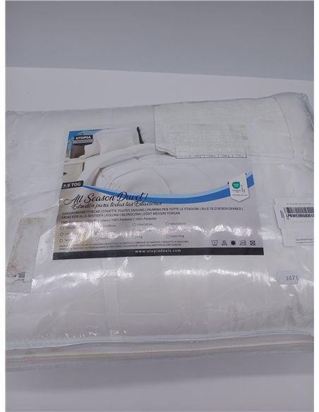 Utopia Bedding Edredón nórdico 200x220 cm, Edredón para Todas Las Estaciones para Cama 105/120 con 280 gr/m² Filamento de Poliés