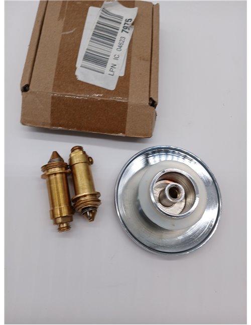 tapones de repuesto para fregadero, tapón de latón apto para 36-39 mm, para uso en cocinas y baños, tapón de lavabo cromado de 6