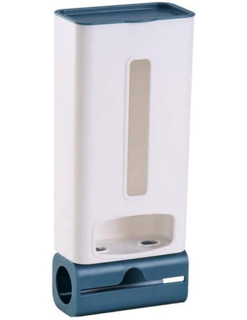 Dispensador de Bolsas de Basura de Pared, Soporte para Bolsas de Basura de supermercado, Caja de Almacenamiento de plástico, dis