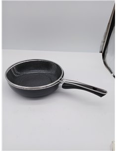 IBILI - Sarten freidora con cestillo indubasic, 26 cms, Aluminio, Antiadherente, Apto para induccion 2