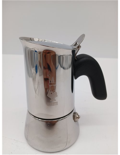 Bialetti Venus Coffee Maker, Anti-Scald Handle, Not Suitable for Induction, 2 Cups (85 ml), Stainless Steel