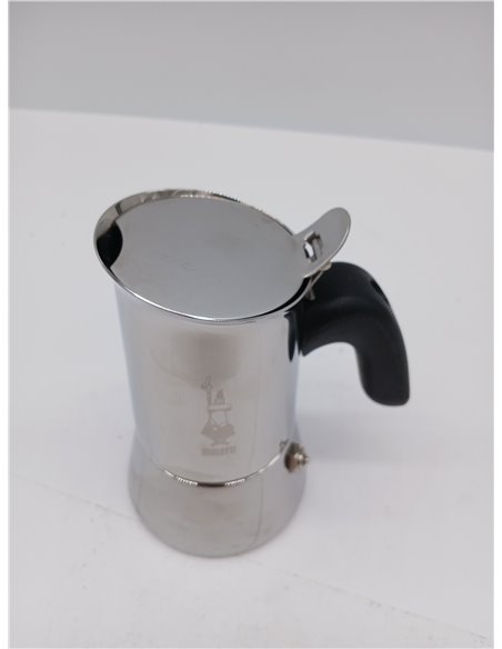 Bialetti Venus Coffee Maker, Anti-Scald Handle, Not Suitable for Induction, 2 Cups (85 ml), Stainless Steel