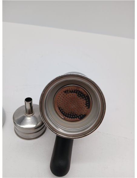 Bialetti Venus Coffee Maker, Anti-Scald Handle, Not Suitable for Induction, 2 Cups (85 ml), Stainless Steel