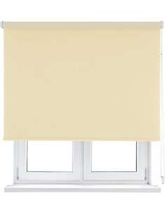 VIEWTEX | Estor Enrollable Opaco Térmico Marfil 180 X 190cm | Bloquea la Entrada de la luz | Fabricado en España | Garantia 5 añ