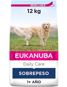 EUKANUBA Daily Care Low Fat Overweight Sterilized Dry Dog Food, 12 kg (Pack of 1)