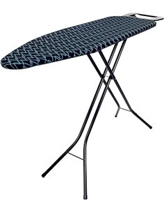 Cecotec Tabla de Planchar la Ropa 110x33cm StrongBoard 100 Mumbai. Funda Compuesta Algodón 100% y Resistente al Calor, Estructur