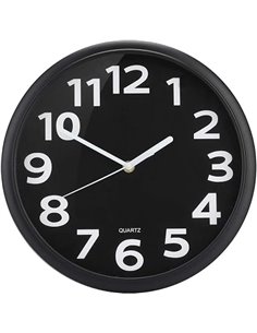 Reloj de pared sin tictac, reloj decorativo de cuarzo, estilo moderno, bueno para salón, dormitorio, oficina, gran número 3D, fu