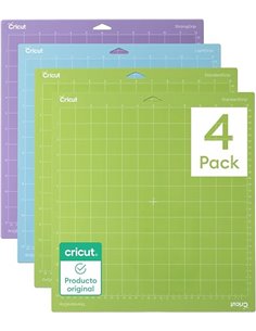 Cricut Paquete variado de alfombrillas de 12 x 12 pulgadas (paquete de 4)