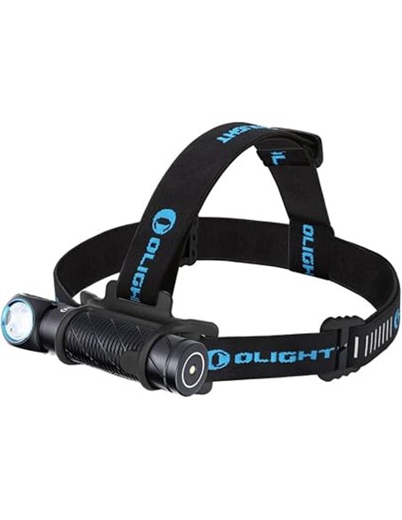 OLIGHT Perun 2 LED Linterna Frontal Lámpara USB Recargable de 2500 Lúmenes,166M MAX.IPX 8 Impermeable,Ideal para Trabajo y Activ