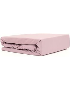 Sábana bajera para cama familiar, 270 x 200 cm, color rosa