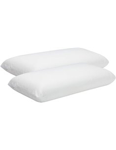 Pikolin Home – Memory Foam Pillow 80 cm (2 Units), Hotel – Adaptability to the Neck, Hypoallergenic, High Firmness, for Side Sle
