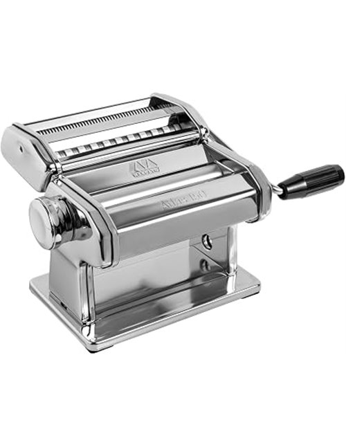 Marcato Atlas 150, Máquina para Pasta, Acero Cromado, Ancho 150 cm, 3 Accesorios Incluidos