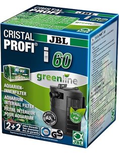 JBL CristalProfi i60 Greenline Internal Filter with Low Energy Consumption for 40 to 80 L Aquariums