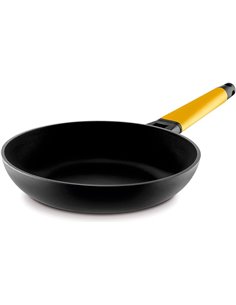 SARTÉN 30 CM MANGO AMARILLO