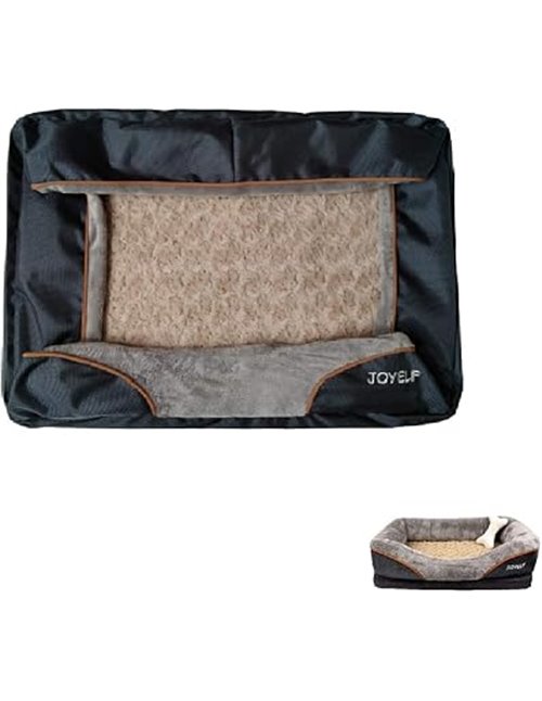 JOYELF Funda de repuesto para cama de perro de espuma viscoelástica pequeña de 68 x 50 cm