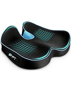 POOTACK Office Chair Cushion, U-Shaped Pillow, Memory Foam Cushion, Large Size Ergonomic Cushion for Office Chair, Gaming Chairs