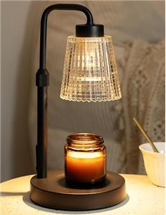 GODONLIF Candle Warmer Lamp, Height Adjustable, Timer, Adjustable, Home Decoration, Wax Warmer for Candles in Jar with 2 Bulbs, 