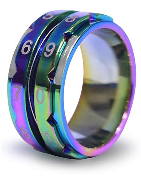 KnitPro - Contador de Hileras KnitPro (10-19,8mm) Anillo Arcoíris - 1 Unidad