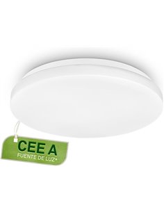 BRILONER - Ceiling lamp with neutral white light, CEE A light source, 8 W, 1700 lm, LED ceiling lamp, living room ceiling lamps,