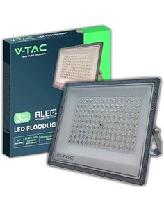 FOCO Foco LED Exterior 100W - [Chip Samsung + Tecnología RLE] - 8150 Lúmenes - IP65 - Proyector LED para Casa, Jardín, Garaje, A