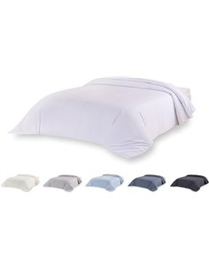Todocama – Funda nórdica de Microfibra para edredón de Tacto Extra Suave. (Blanco - Cama 135/140/150-220x220cm).