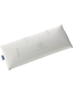 Todocama - Almohada viscoelástica, 70 cm núcleo Compacto. Doble Funda con Cremallera. Tejido Aloe Vera. Termorregulable adaptabi