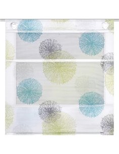 Home Fashion Estor MAGNETRO MAGNETRO MAGNETTICO Rawlins Azul Verde 130X45CM