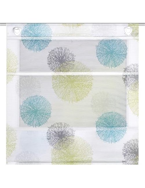 Home Fashion Estor MAGNETRO MAGNETRO MAGNETTICO Rawlins Azul Verde 130X45CM