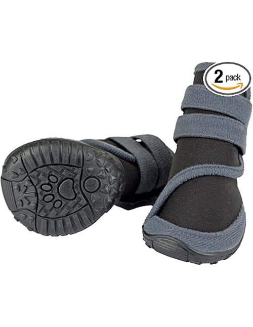 KERBL Pet Paw Protection Active, X-Large, Grey/Black