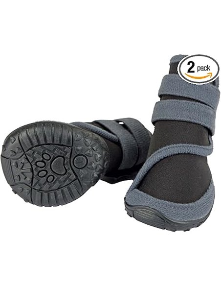 KERBL Pet Paw Protection Active, X-Large, Grey/Black