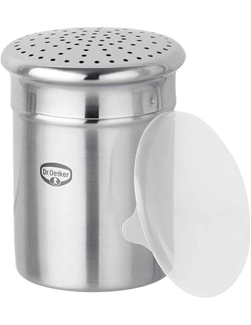 Dr. Oetker Espolvoreador Grueso Profi, acero inoxidable, 80x95mm