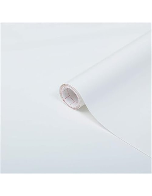 d-c-fix vinilo adhesivo decorativo para muebles Blanco 90 cm x 2,1 m – film adhesivo decorativo de fácil limpieza para cocina, a
