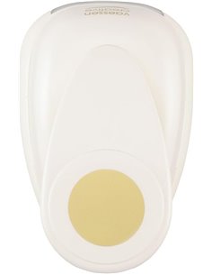 Vaessen Creative Perforadora con diseño de círculo, diámetro de 4,5 cm, para manualidades, papel de arcilla, scrapbooking o deco