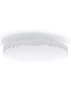 M Ledme - Plafon LED Techo 30W, Lámpara Techo para Baño IP44, 3.000 lúmenes, Color Luz Neutra (4500K) para Baño, Cocina, Balcón,