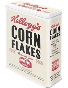 Nostalgic-Art 30303 Kellogg's - Caja metálica de Estilo Retro, Almacenamiento Tin XL