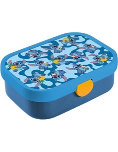 Mepal - Fiambrera Campus - Bento Box para Niños - Lonchera con Compartimento y Tenedor - Fiambrera con Cierre de Clip - Sin BPA 