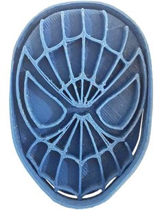 Cuticuter Superheroes Spiderman Cortador de Galletas, Azul