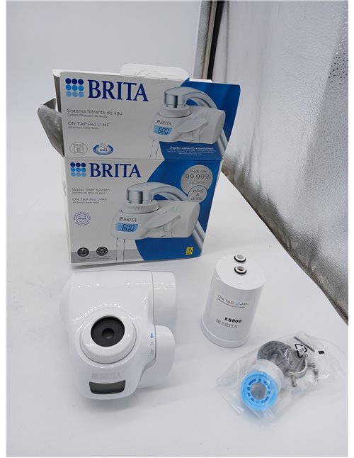 BRITA Sistema de filtrado de agua ON TAP Pro V-MF incl. 1x cartucho filtrante (600L) - para un 99,99% de agua libre de bacterias