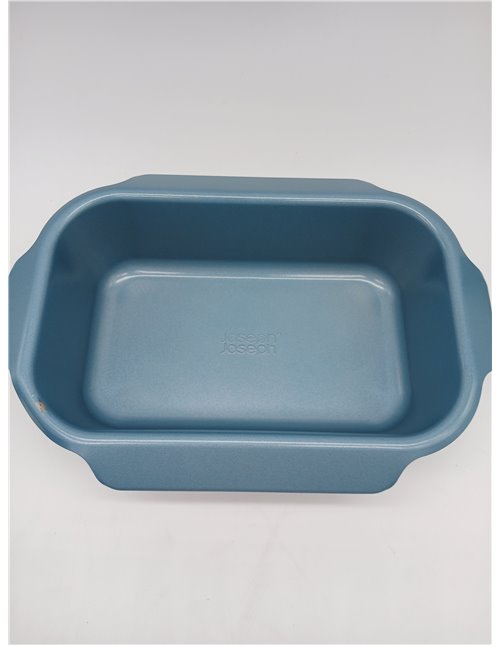 Joseph Joseph Nest™ Bake Molde para Pan Antiadherente 19 x 30 x 7 cm, Acero al Carbono, Con Asas, Apilable, Garantía de 10 Años