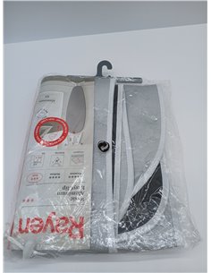 Rayen | Universal Ironing Board Cover Easy Fit with Clip | 2 Layers: Foam and Fabric 100% Cotton | Aluminium Quality | Basic Ran 2