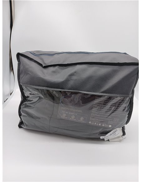 Good Nite Manta Pesada de 8 Kg 150 * 200cm Manta Relajación Terapia Antiestrés Adultos para Mejorar El Sueño Antiestrés Gris