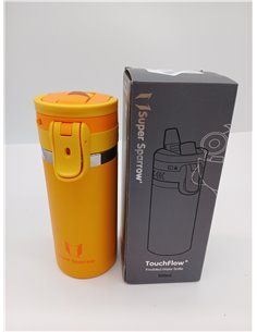 Sparrow Children's Water Bottle – 500 ml – TouchFlow Stainless Steel Thermal Bottle with Straw – BPA-Free Thermos – Anti-Leak Wa 2