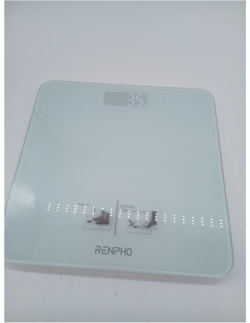 Báscula De Baño Digital RENPHO, Báscula De Peso Corporal De Alta Precisión Con Pantalla Iluminada, Graduación de 0,1 lb (50 g) p