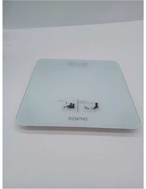 Báscula De Baño Digital RENPHO, Báscula De Peso Corporal De Alta Precisión Con Pantalla Iluminada, Graduación de 0,1 lb (50 g) p