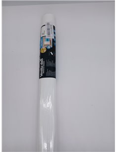 Venilia Lámina adhesiva, Mate Blanco, 45cm x 2m, Espesor 160μ, Vinilo autoadhesivo para muebles o cocina, decorativas papel pint 2
