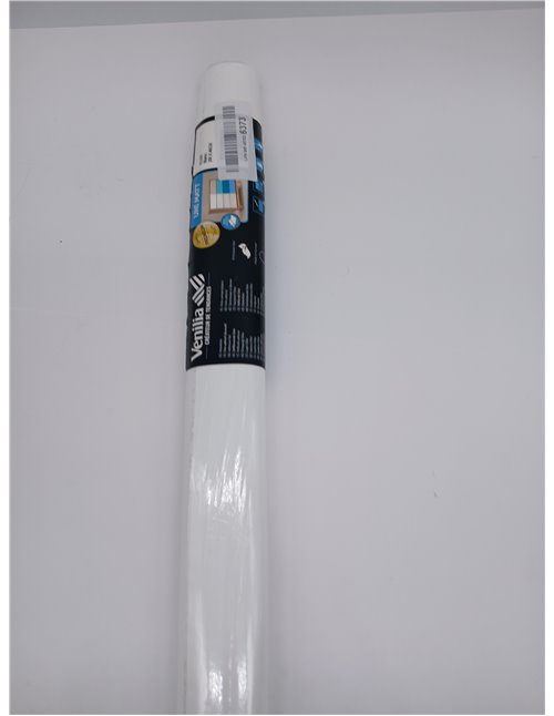 Venilia Lámina adhesiva, Mate Blanco, 45cm x 2m, Espesor 160μ, Vinilo autoadhesivo para muebles o cocina, decorativas papel pint