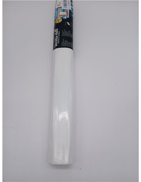 Venilia Lámina adhesiva, Mate Blanco, 45cm x 2m, Espesor 160μ, Vinilo autoadhesivo para muebles o cocina, decorativas papel pint
