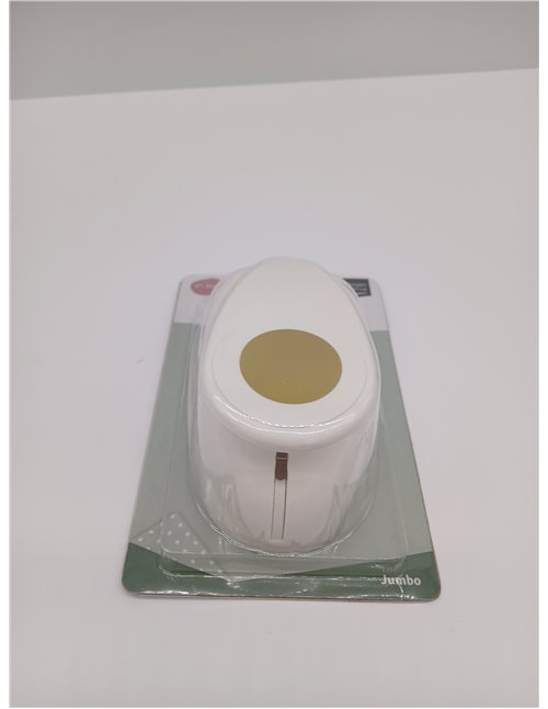 Vaessen Creative Perforadora con diseño de círculo, diámetro de 4,5 cm, para manualidades, papel de arcilla, scrapbooking o deco